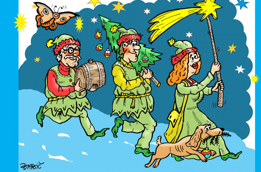 božično-novoletni pohod 2019