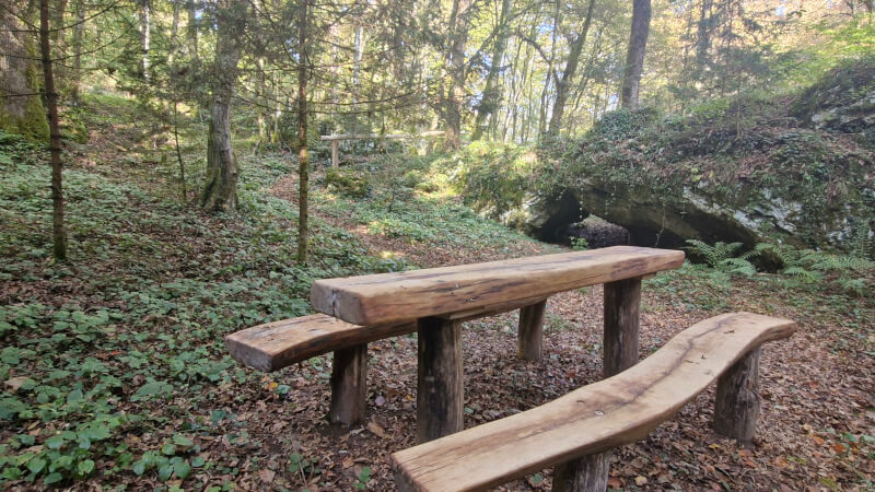 Novo počivališče ob Machovi poti