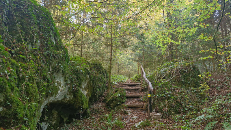 Novo počivališče ob Machovi poti