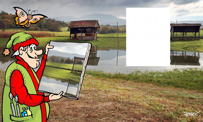 Slikarska razstava motivov z Machove učne poti